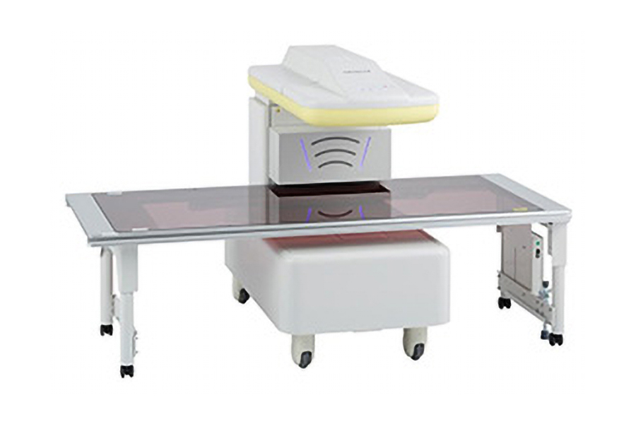 腰椎、大腿骨測定用　X線骨密度測定装置